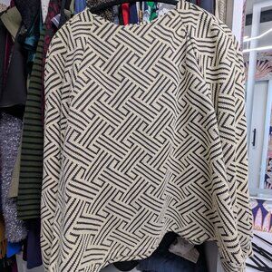Anthropologie Women’s geometric patterns sweater, size XL